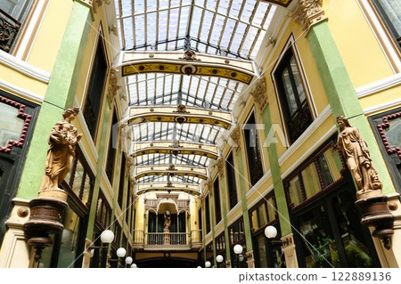 Arcades of Pasaje Gutierrez, Valladolid, Spain 122889136