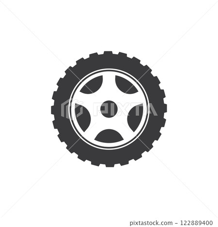 Tire illustration icon 122889400