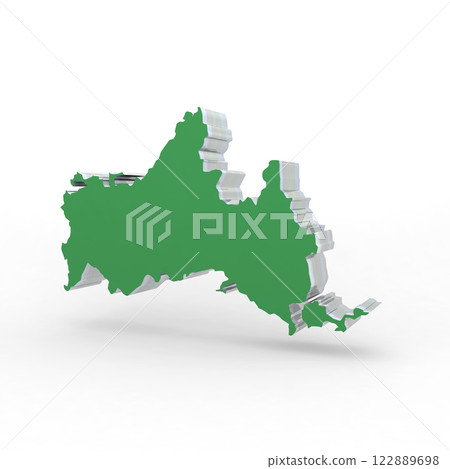 Yamaguchi Prefecture (green: 25 degrees right) 122889698