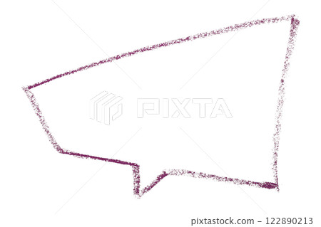 Separate dark purple speech bubble on transparent background. Separate dark purple speech bubble on transparent background. 122890213