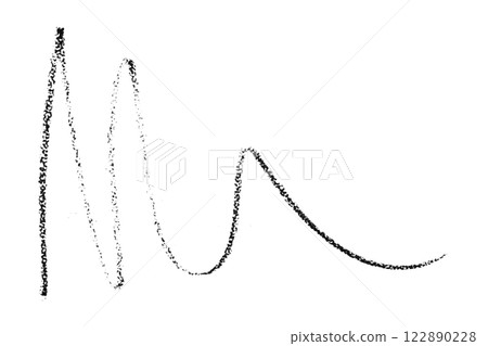 black pencil strokes isolated on transparent background 122890228