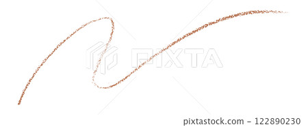 brown pencil strokes isolated on transparent background brown pencil strokes isolated on transparent background 122890230