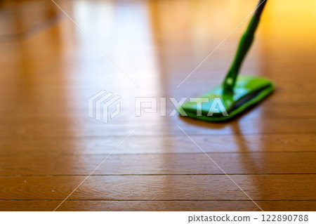 Floor wax application repair 122890788