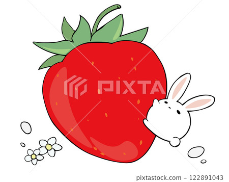 Strawberry Jumping Rabbit Strawberry Jumping Rabbit 122891043