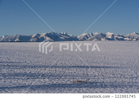 Snowy Land and the Hidaka Mountains 122891745
