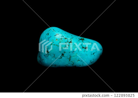 Blue howlite gemstone Blue howlite gemstone 122893825