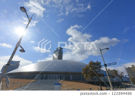 高松太陽港體育館和高松象徵塔的香川穴吹競技場（香川縣立競技場） 122894486