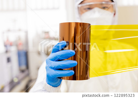 Laboratory Development Laboratory Technology Imide Film 122895323