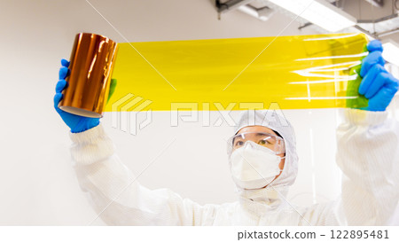 Laboratory Development Laboratory Technology Imide Film 122895481