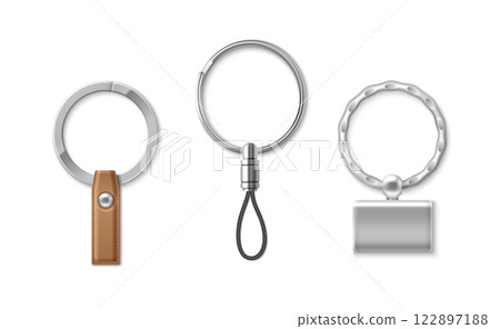 Metal key ring set Metal key ring set 122897188