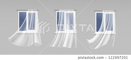 Curtain window wind composition 122897201