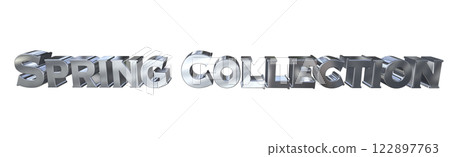 3DCG characters "Spring Collection" Silver, Silver 122897763