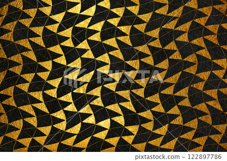 A luxurious background material with gold abstract patterns on black Japanese paper A luxurious background material with gold abstract patterns on black Japanese paper 122897786