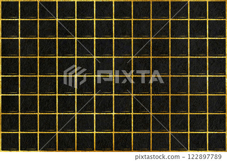 A luxurious background material with gold abstract patterns on black Japanese paper A luxurious background material with gold abstract patterns on black Japanese paper 122897789