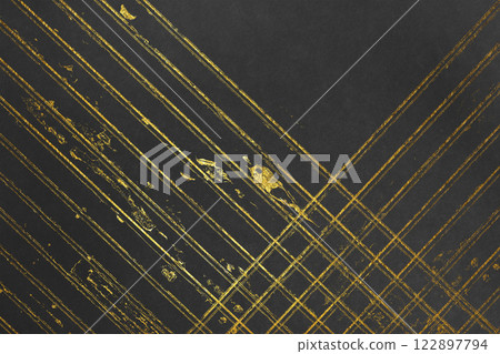 A luxurious background material with gold abstract patterns on black Japanese paper A luxurious background material with gold abstract patterns on black Japanese paper 122897794