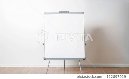 Whiteboard frame background mockup 122897919