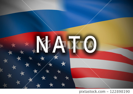 Russia Invades Ukraine NATO 122898190