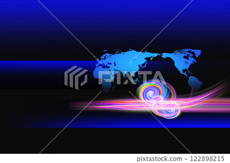 Background material of ultra-fast light and global image Background material of ultra-fast light and global image 122898215