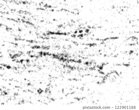 Black and white grunge. Distress overlay texture. Abstract surface dust and rough dirty wall background concept. Distress illustration simply place over object to create grunge effect. Vector EPS10. 122901188