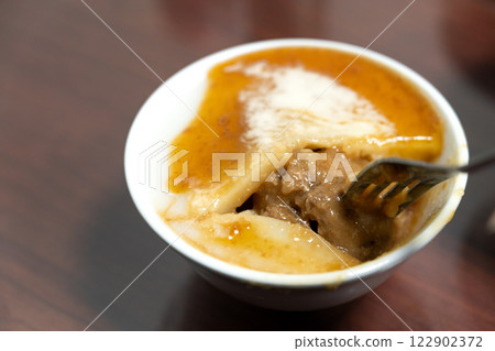 Taiwan Savory rice pudding Wa gui Rice steamed rice bowl wagui 122902372