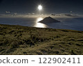 八丈島的壯麗景色：大海和日落 122902411