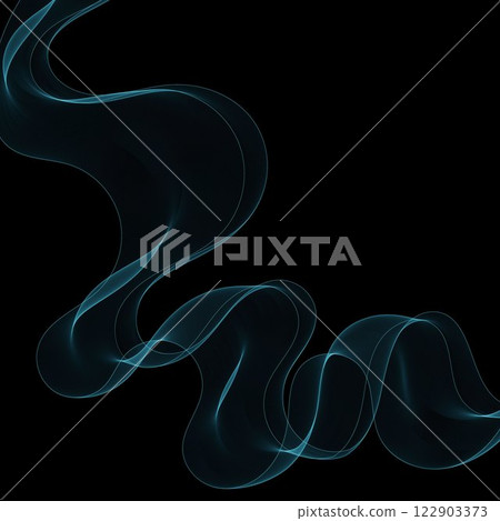 Abstract blue smooth wavy lines. Eps 10 122903373