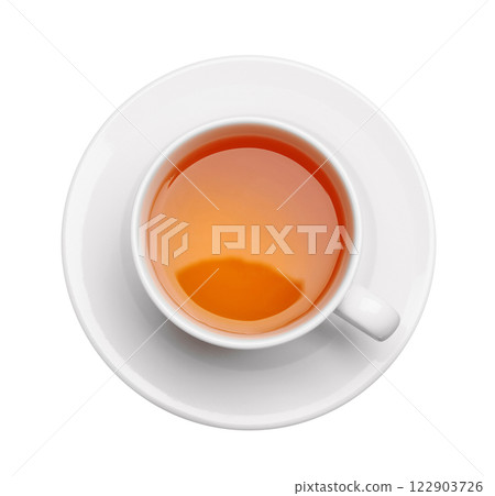 Cup of Tea on white background 122903726