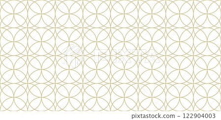 Seamless texture golden circles pattern Seamless texture golden circles pattern 122904003