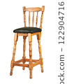 Bar Chair on white background 122904716