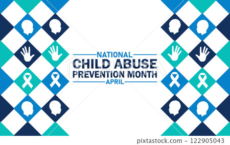 National Child Abuse Prevention Month, background National Child Abuse Prevention Month, background 122905043