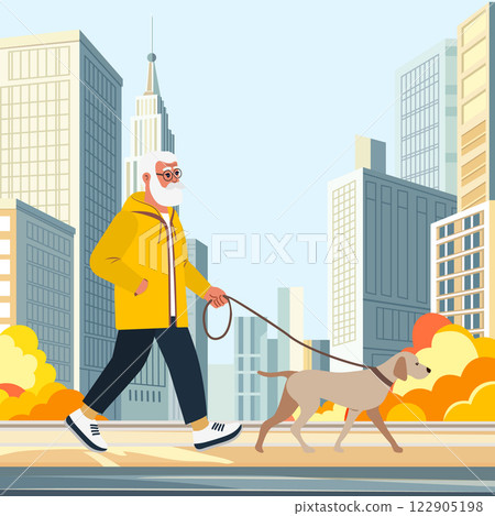 Retirement Dog Activity Retired people City Health 122905198