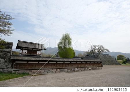Nagano City, Nagano Prefecture_North side view of Matsushiro Castle ruins 8_April 2024 122905335