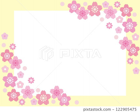 櫻花框架空白 櫻花框架空白 122905475