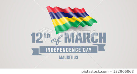 Mauritius happy independence day greeting card, banner vector illustration Mauritius happy independence day greeting card, banner vector illustration 122906068