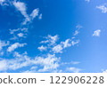 Floating clouds in the blue sky 122906228
