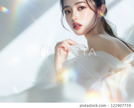 亞洲女性肖像（護膚/美容院） 122907739