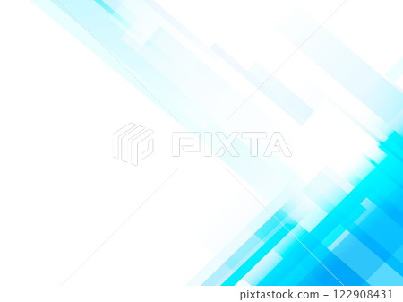 Light blue geometric pattern background 122908431