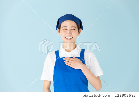 Women's part-time work apron Women's part-time work apron 122908682