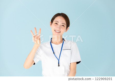 女人，白大褂，護士，醫務，3 122909201