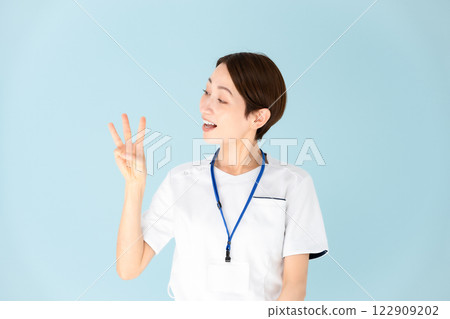 女人，白大褂，護士，醫務，3 122909202