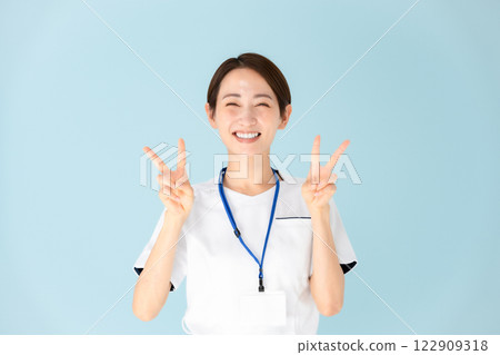 女人,白大褂,護士,醫療,雙件套 122909318