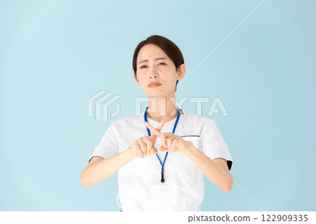 女人，白大褂，護士，醫療，離婚 122909335