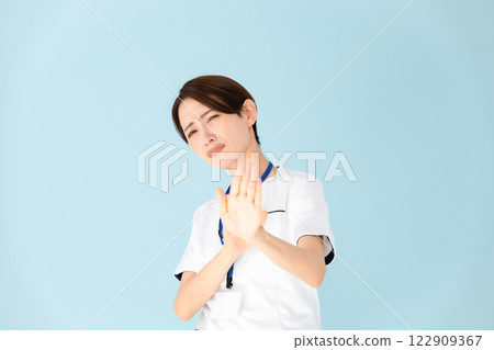 女人,白大褂,護士,醫療,不 122909367