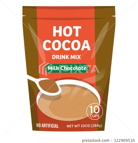 Hot cocoa powder 122909510