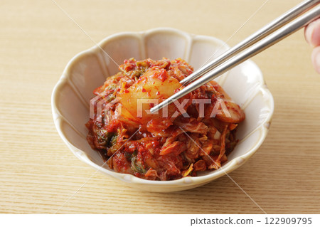 韓式辣味美味高麗菜泡菜 122909795