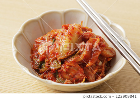 韓式辣味美味高麗菜泡菜 122909841