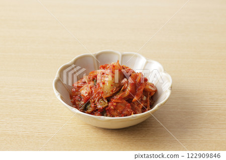 Korean spicy and delicious cabbage kimchi 122909846