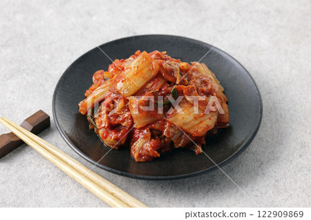 韓式辣味美味高麗菜泡菜 122909869