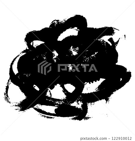 Ink brush strokes. Grunge Brush strokes Background. Grunge texture Background. Brush strokes texture. Black Brush strokes isolated on white background. Brush strokes grunge background. 122910012