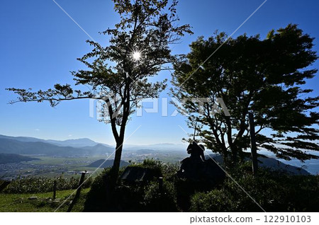 View from the summit of Mt. Shizugatake View from the summit of Mt. Shizugatake 122910103